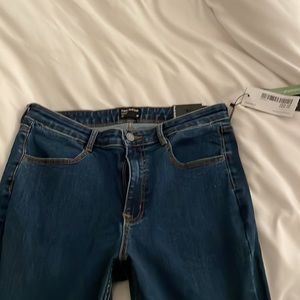 NEVER WORN Medium Wash High-Rise Skinny Jeans from Frank & Oak